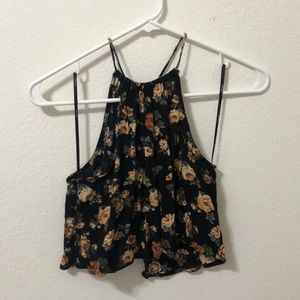 cute floral crop top